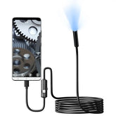 Type-C Endoscope Camera 7.0mm – Waterproof USB Borescope with 6 LED Lights for Android & PC