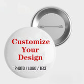 “Custom Tinplate Pins & Badges – Personalized Logo or Photo”