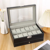 Large-Capacity Multi-Functional Jewelry Box Watches Accessories Earrings Bracelets Gift Boxes Practical Holiday Gift Box