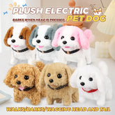 Plush Electric Puppy Toy – Walking, Barking, Nodding Dog for Kids Gifts 🐶🎁