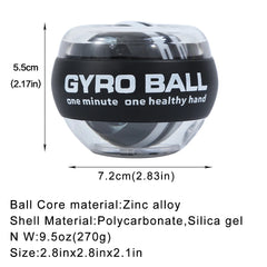 Self-Starting Wrist Gyro Ball Power Trainer Ball