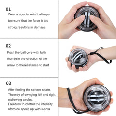 Self-Starting Wrist Gyro Ball Power Trainer Ball