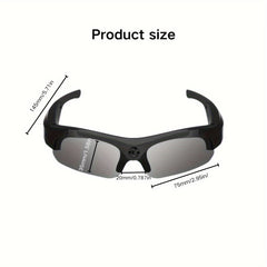 Smart Glasses 1080P – Built-in Body Camera, 32GB Memory