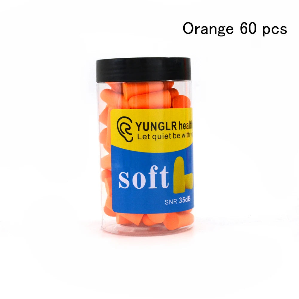 emoEar Foam Earplugs – Noise Reduction Sleep & Music Canceling Ear Plugs 🎧😴