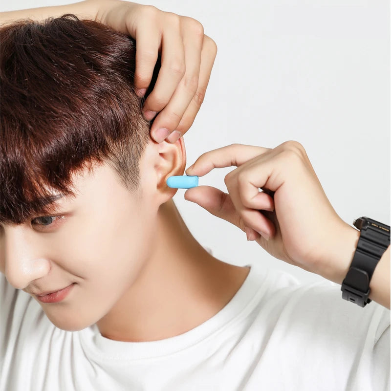emoEar Foam Earplugs – Noise Reduction Sleep & Music Canceling Ear Plugs 🎧😴
