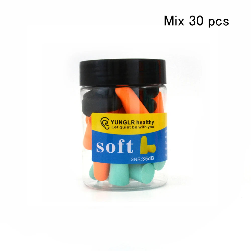 emoEar Foam Earplugs – Noise Reduction Sleep & Music Canceling Ear Plugs 🎧😴