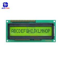 diymore 1601 LCD Display 16X1 Character Digital LCD Module LCM STN SPLC780D KS0066 for Arduino  R3 3D Printer 5V