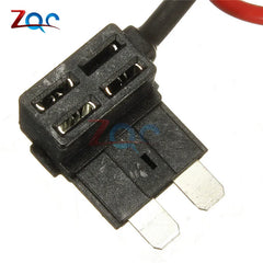 12V Add-A-Circuit Fuse Holder – Micro/Mini/Standard Blade Adapter with 10A Fuse