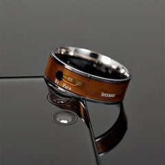 Multifunctional Unisex Stainless Steel NFC Smart Chip Ring Intelligent Ring Couple Finger Digital Rings Jewelry Accessories