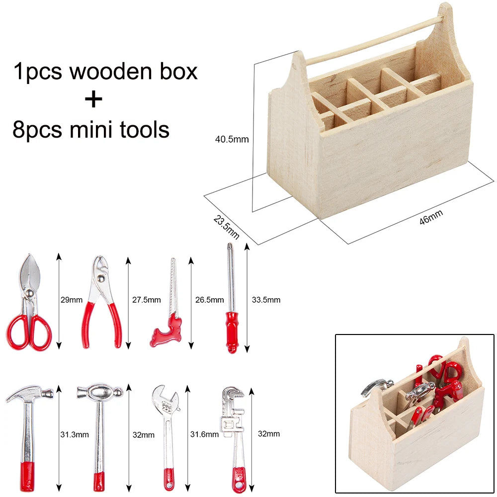 1:10 Scale Accessories Simulated Decoration Tools Shovel Fire Extinguisher Oil Drum for RC Crawler Car TRX4 SCX10 Mini Toys