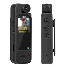 HD 1080P Portable Camera Mini Sports Camcorder Rotatable Lens 1.3 inch LCD Screen IR Night Vision Police Body Cam