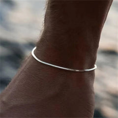 Stainless Steel Snake Chain Bracelet – Hip-Hop Jewelry