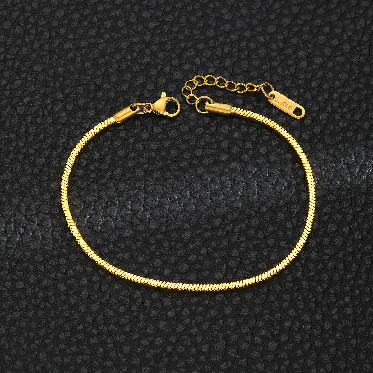 Stainless Steel Snake Chain Bracelet – Hip-Hop Jewelry