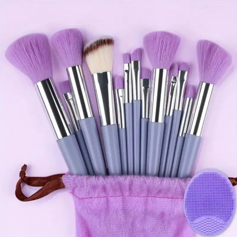 Professional Makeup Brush Set – Foundation, Powder & Eyeshadow