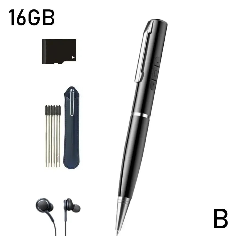 Mini Pen Voice Recorder – USB Digital Audio Recorder 8GB–128GB 🎤🖊️