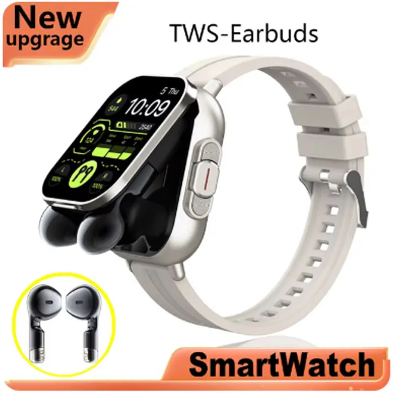 FusionWatch™ 2025 – Smartwatch + Wireless Earbuds Combo 🔥