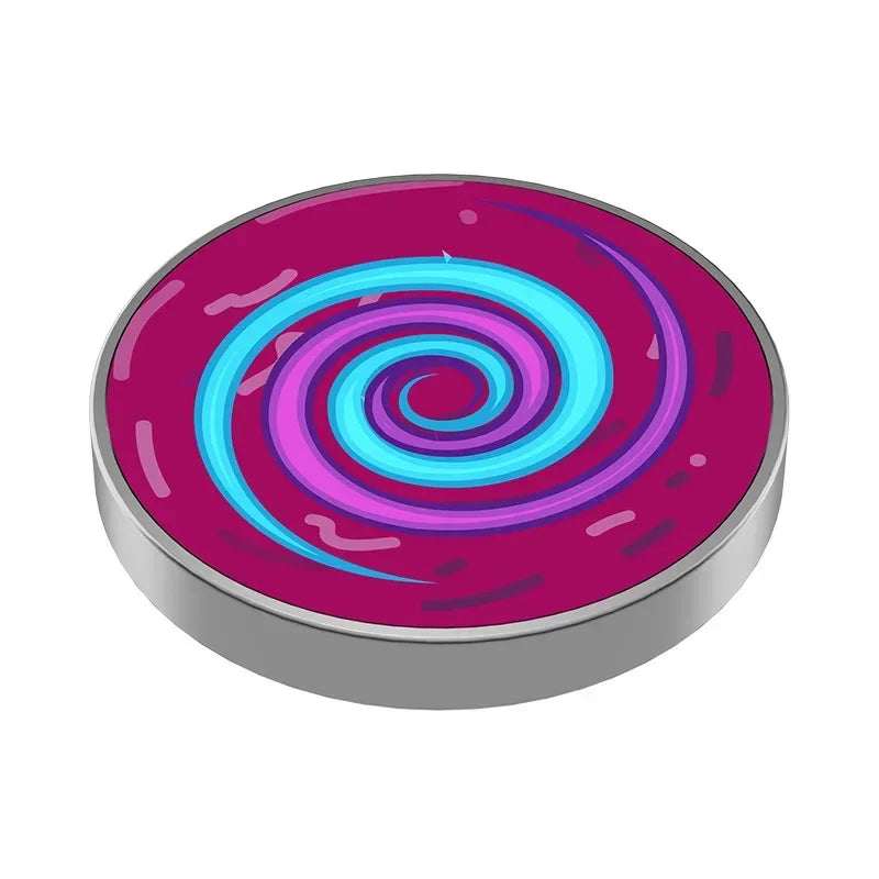 Galaxy Star Metal Gyroscope – Luminous Spinning Desk Toy