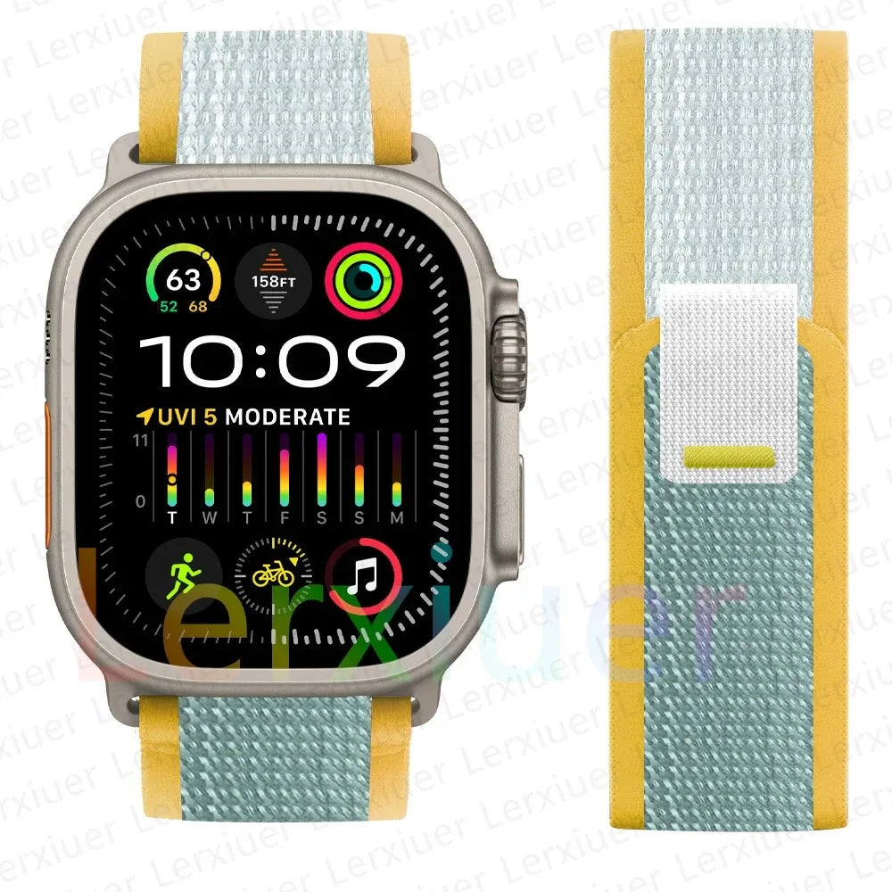 Trail Loop Band for Apple Watch – Compatible with Series 2-10 (38-49mm)