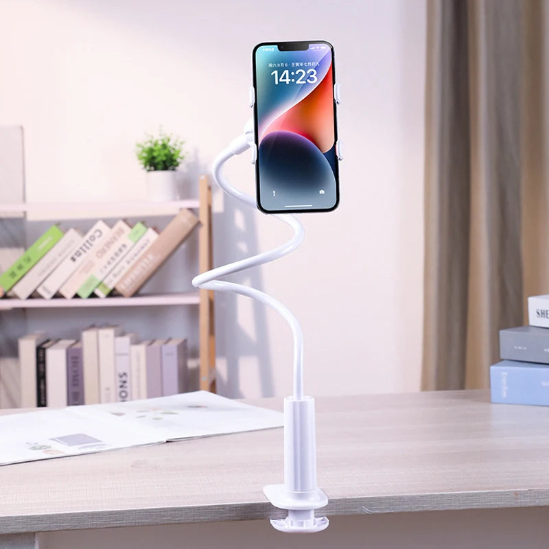70cm Flexible Phone Holder Stand – 360° Lazy Bracket for Bed, Desk & Car Headrest 📱🔄
