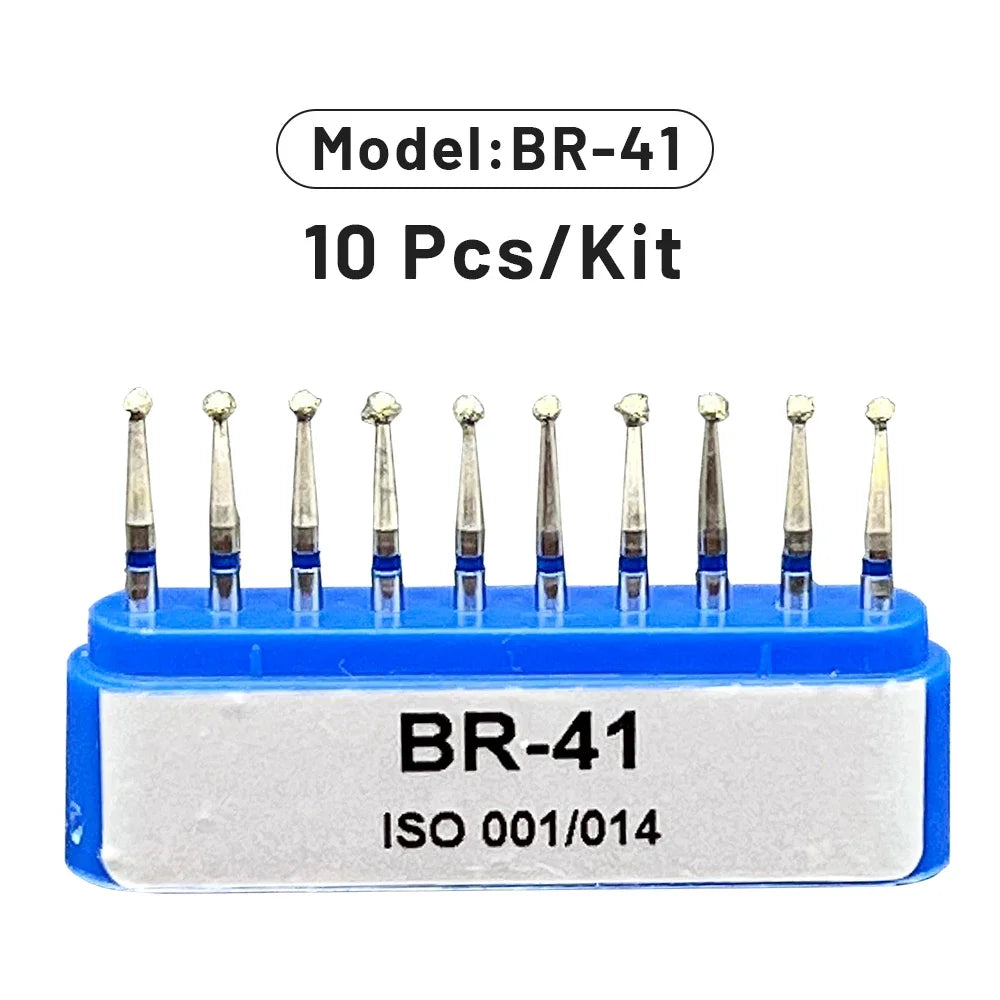 AG 1 Box Dental Diamond Burs Drill for High Speed Handpiece Dentist Burs FG Series Dia.1.6mm