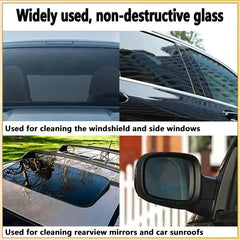 Car Glass Oil Film Remover Paste ST-E Auto Glass Film Coating Agent Anti-fog Glass Cleaner Windshield Polish  Auto Detailing