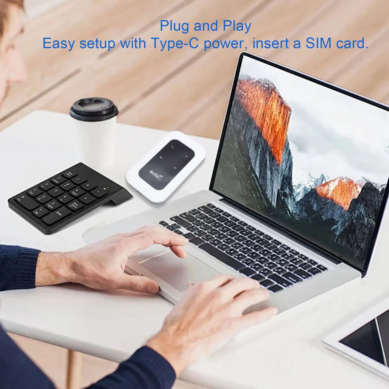 4G/5G Travel WiFi Hotspot 300Mbps