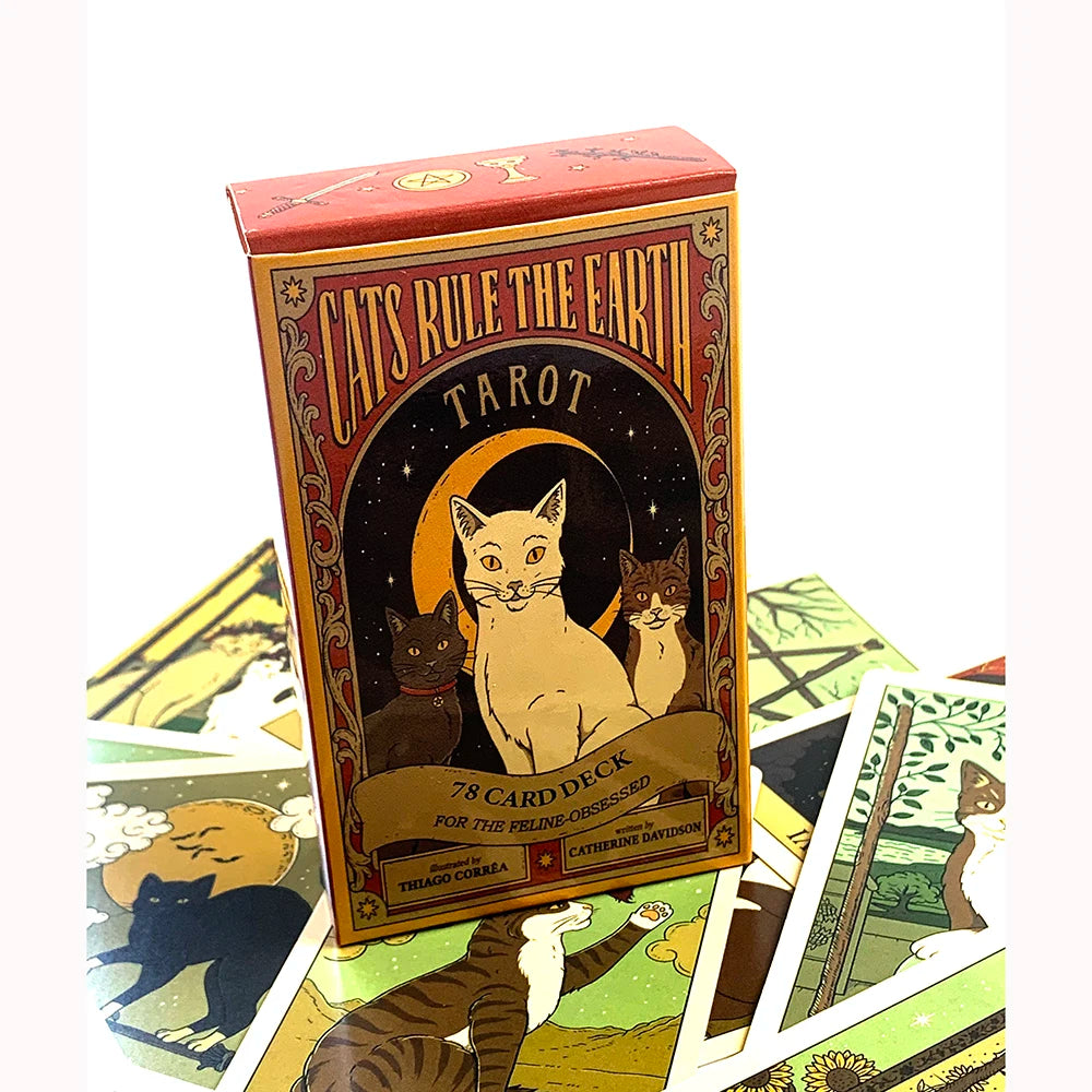 Cat Lovers Tarot Deck – Unique 78 Cards
