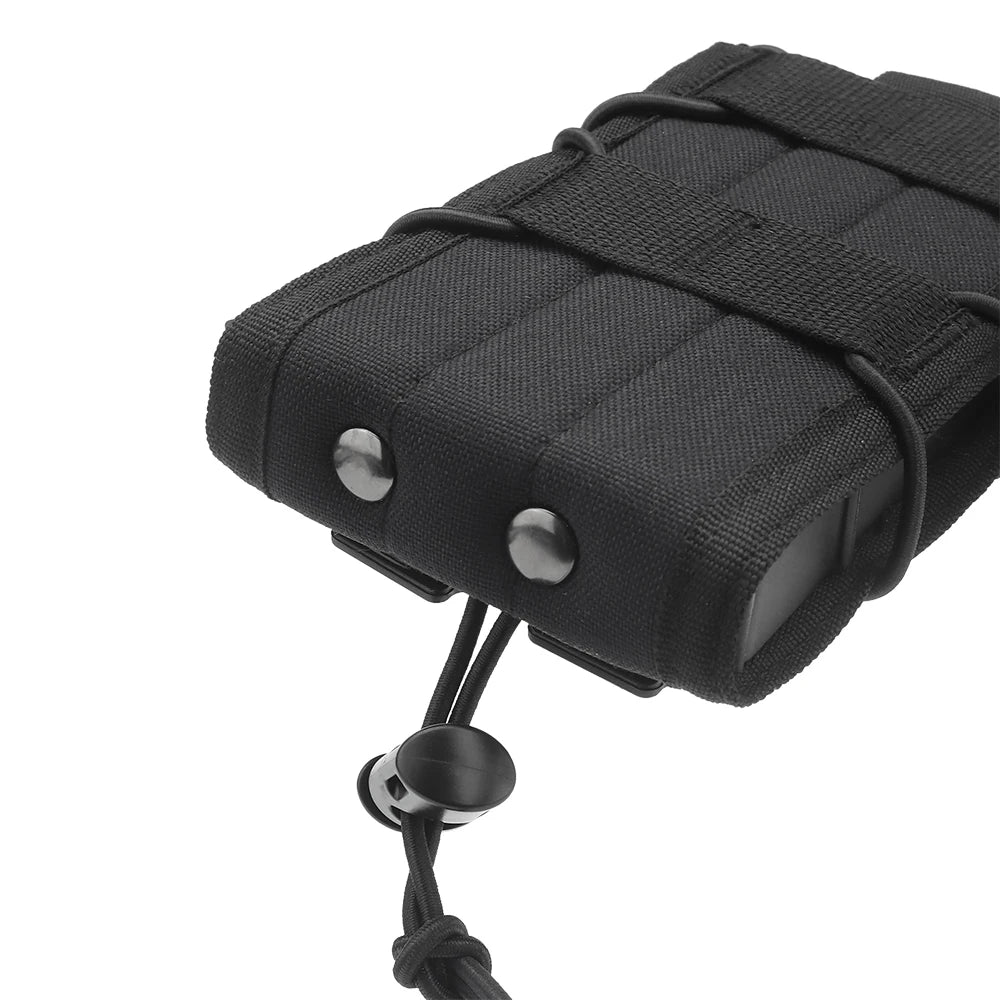 5.56 Magazine Pouch Tactical AK AR M4 AR15 Single Magazine Carrier Pitol Molle Mag Holster Pouch for Hunting ﻿