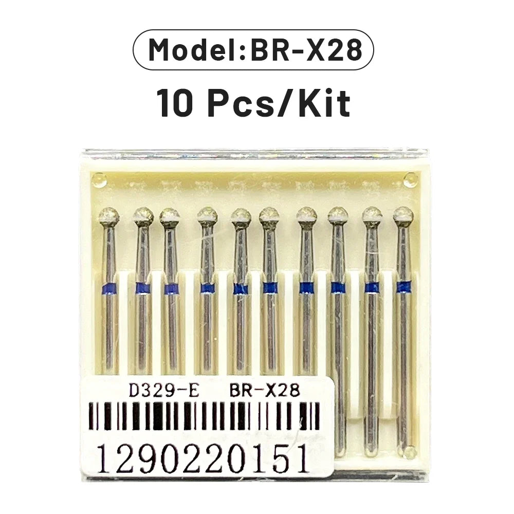 AG 1 Box Dental Diamond Burs Drill for High Speed Handpiece Dentist Burs FG Series Dia.1.6mm