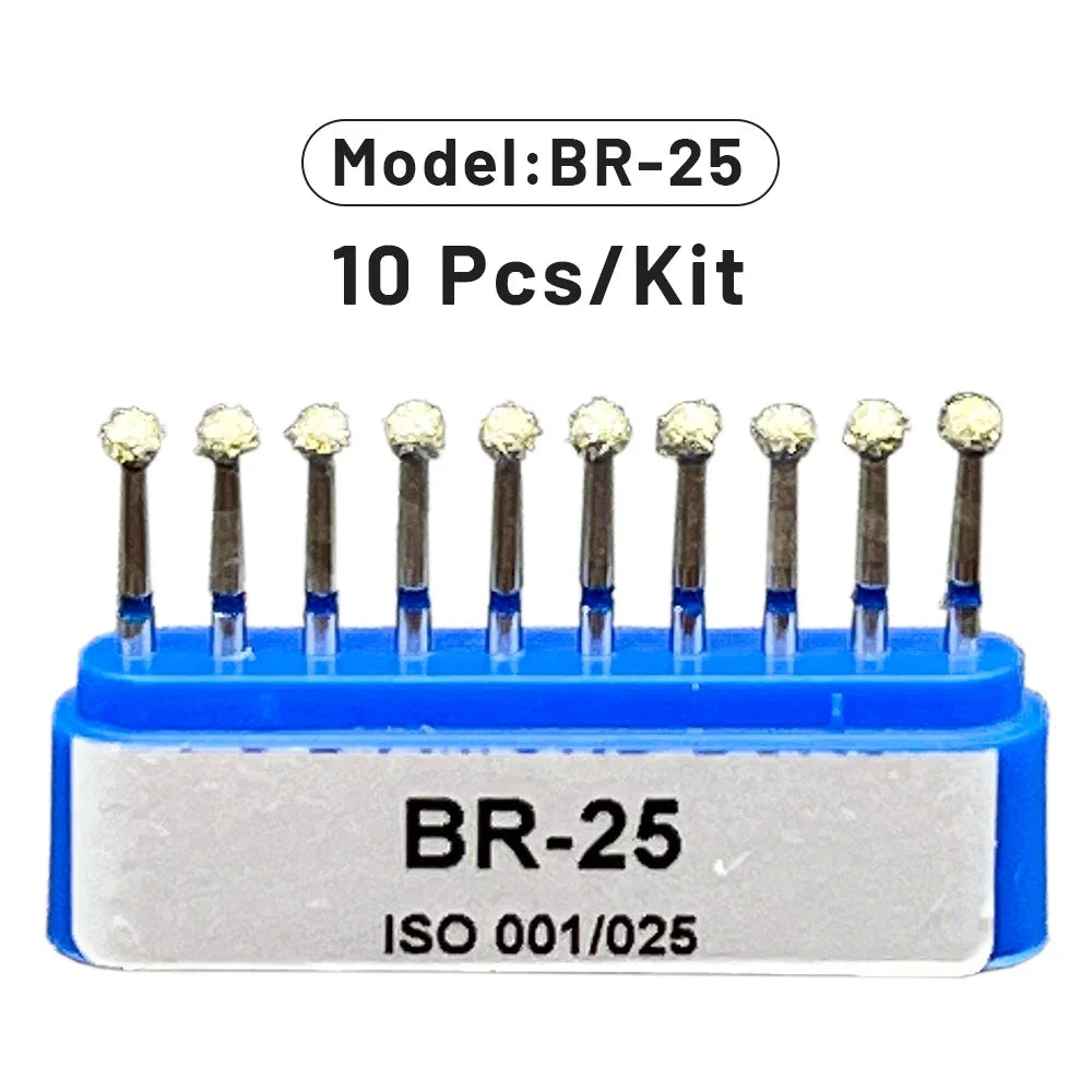 AG 1 Box Dental Diamond Burs Drill for High Speed Handpiece Dentist Burs FG Series Dia.1.6mm