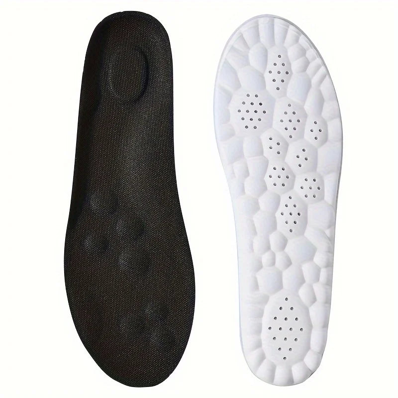 High Elasticity Latex Sport Insoles – Soft Arch Support Shoe Pads, Breathable & Deodorant