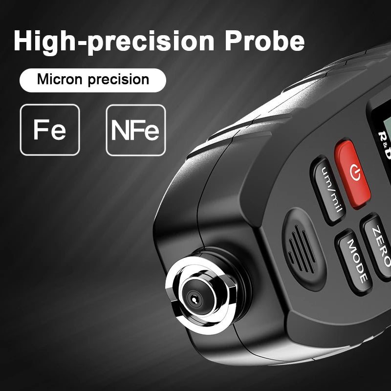 Automotive Paint Film Thickness Tester – Multi-Color Display