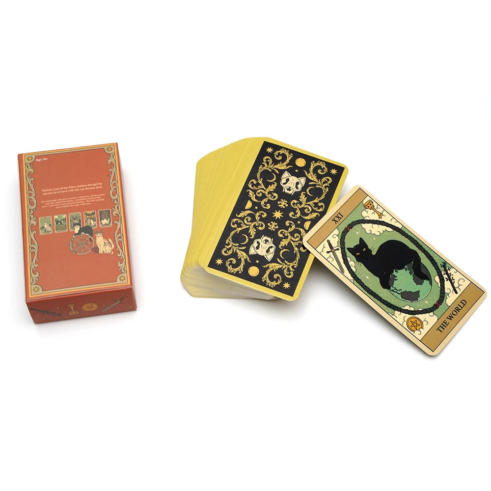 Cats Tarot Card Game – Oracle Divination Deck