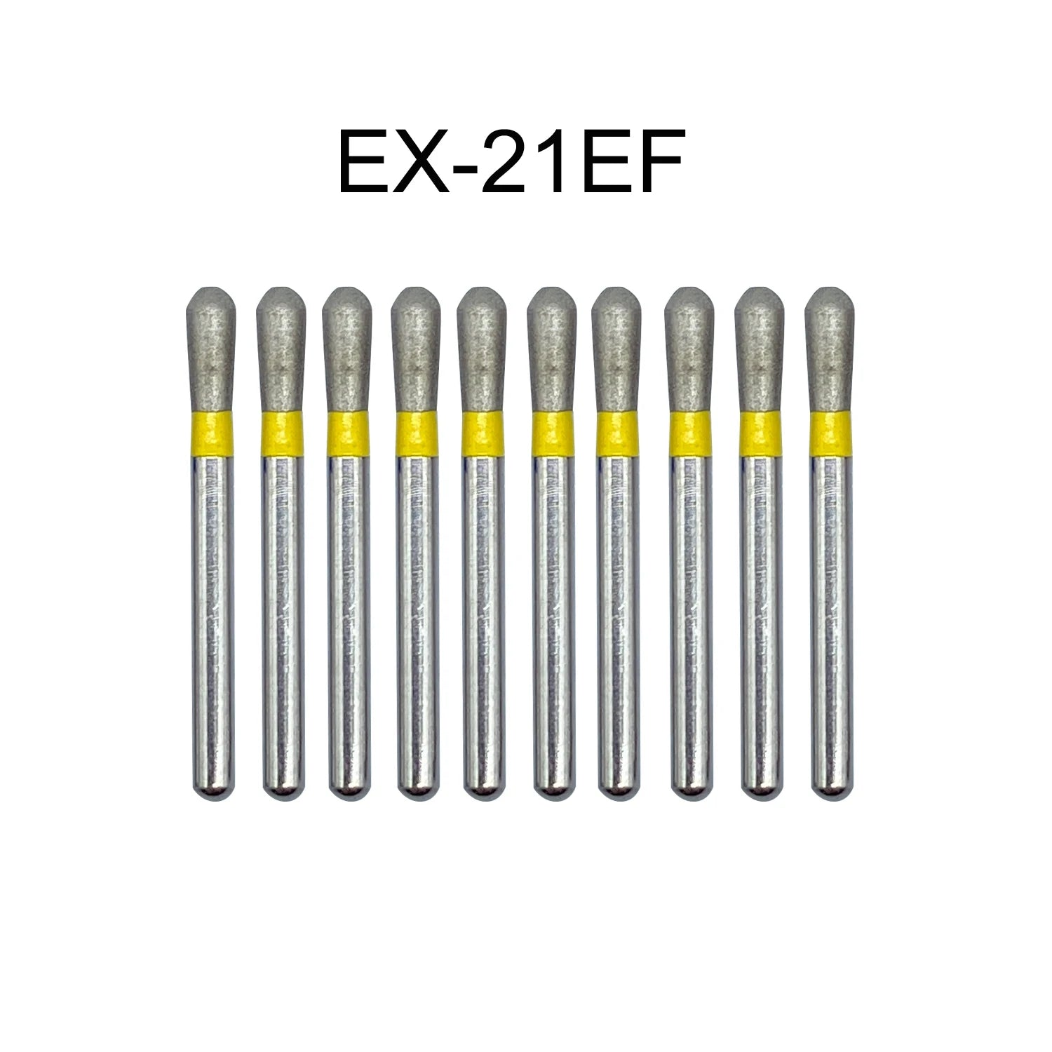 WELL CK 10pcs Dental Diamond Burs – FG Series 1.6mm