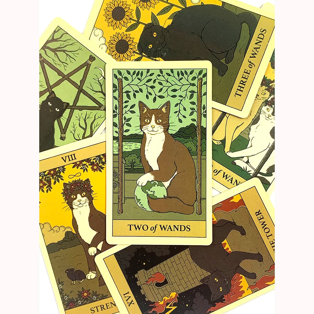 Cat Lovers Tarot Deck – Unique 78 Cards
