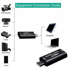 HD 4K Video Capture Card USB3.0 2.0 HDTV Video
