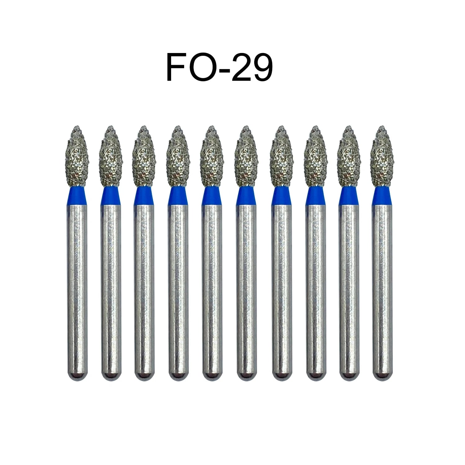 WELL CK 10pcs Dental Diamond Burs – FG Series 1.6mm