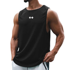 Men’s Summer Gym Tank Top – Quick-Dry Sleeveless Shirt for Fitness & Basketball
