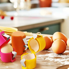 Egg Shell Opener Tool – Handheld Egg Cracker & Separator Kitchen Gadget (1/2pcs)