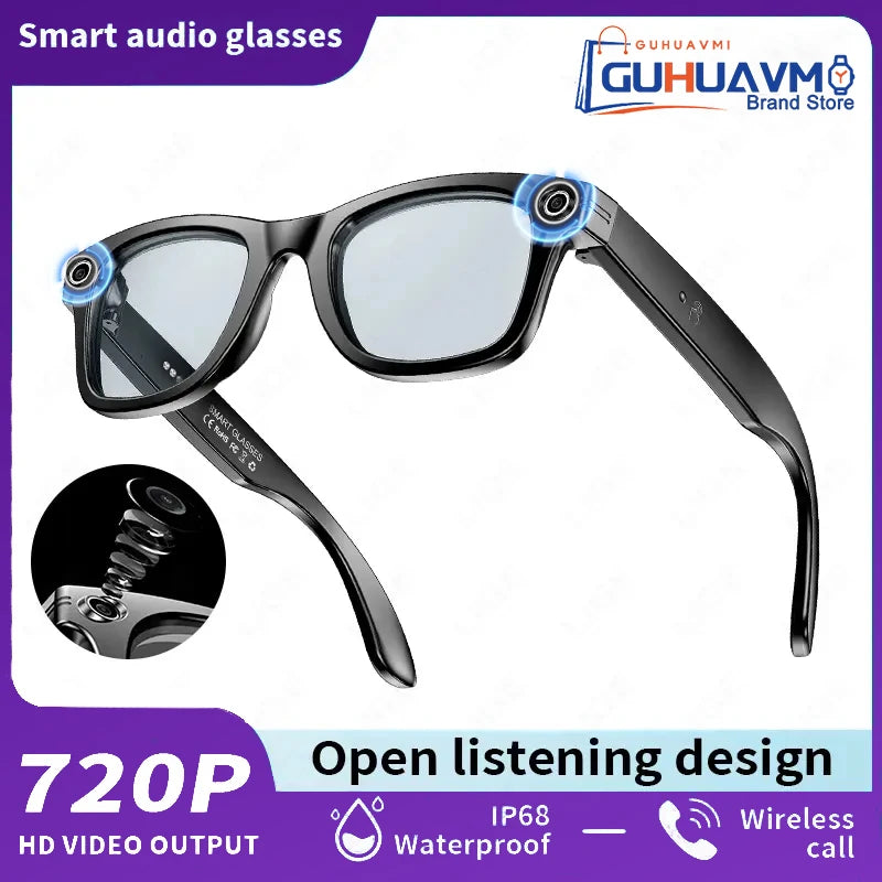 AI Smart Eyewear 2025 – Camera, Music, Calls