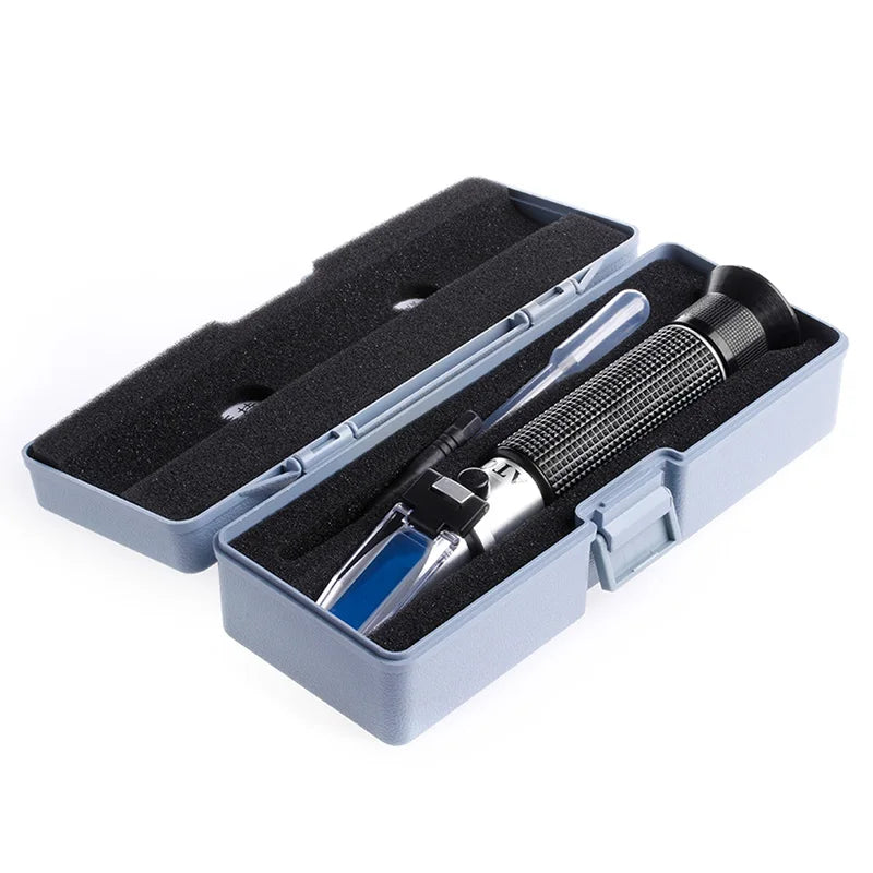 D0AD Salinity Refractometer – 0~10% Salt Tester for Aquarium & Marine