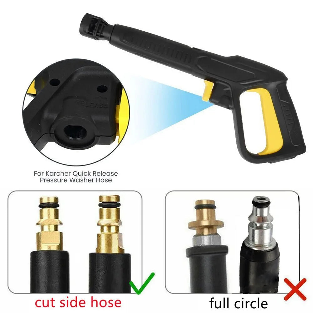 Karcher Pressure Washer Accessories – Extension Wand, Nozzle & Snow Foam Lance for Car & Yard Cleaning