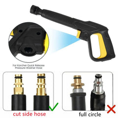 Karcher Pressure Washer Accessories – Extension Wand, Nozzle & Snow Foam Lance for Car & Yard Cleaning