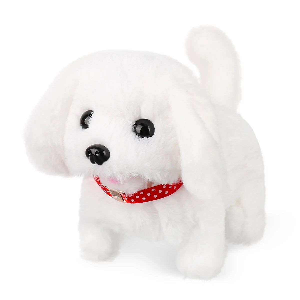Plush Electric Puppy Toy – Walking, Barking, Nodding Dog for Kids Gifts 🐶🎁