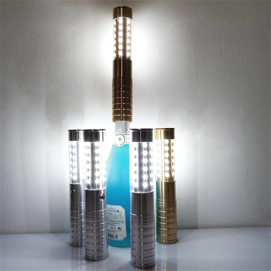 Rechargeable LED Champagne Sparkler – VIP Nightclub & Bar Flash Stick