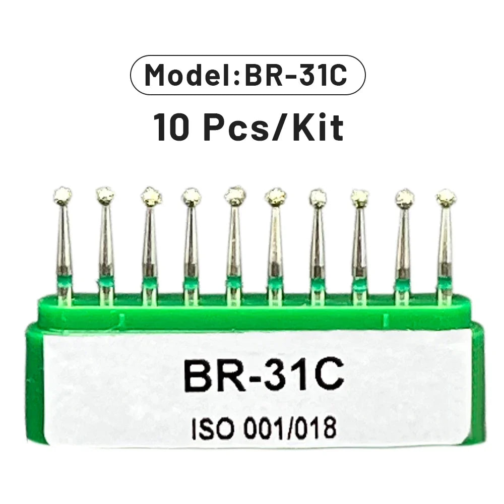 AG 1 Box Dental Diamond Burs Drill for High Speed Handpiece Dentist Burs FG Series Dia.1.6mm