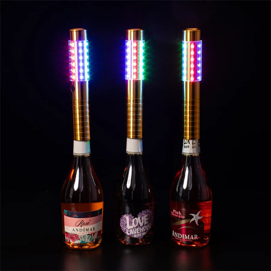 Rechargeable LED Champagne Sparkler – VIP Nightclub & Bar Flash Stick