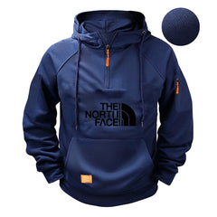 Men’s Casual Sports Hoodie – Long Sleeve Pullover Sweatshirt for Autumn/Winter 2025