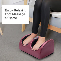 Heated Foot Massager – Shiatsu Roller for Pain Relief & Relaxation