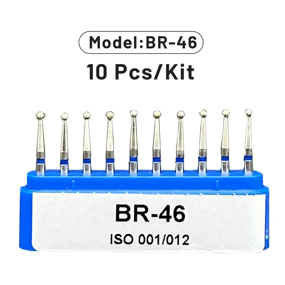 AG 1 Box Dental Diamond Burs Drill for High Speed Handpiece Dentist Burs FG Series Dia.1.6mm